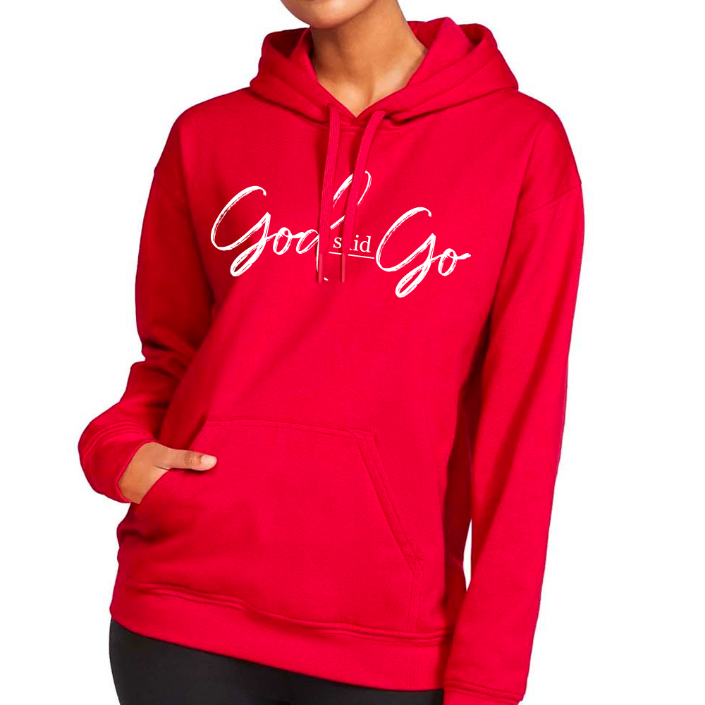 God said go hoodie Clearance